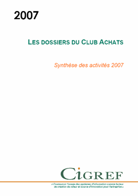 Note de synthèse du Club Achat