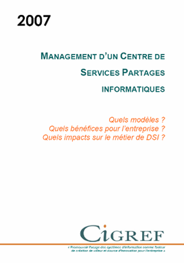 Management d'un centre de services partagés informatiques